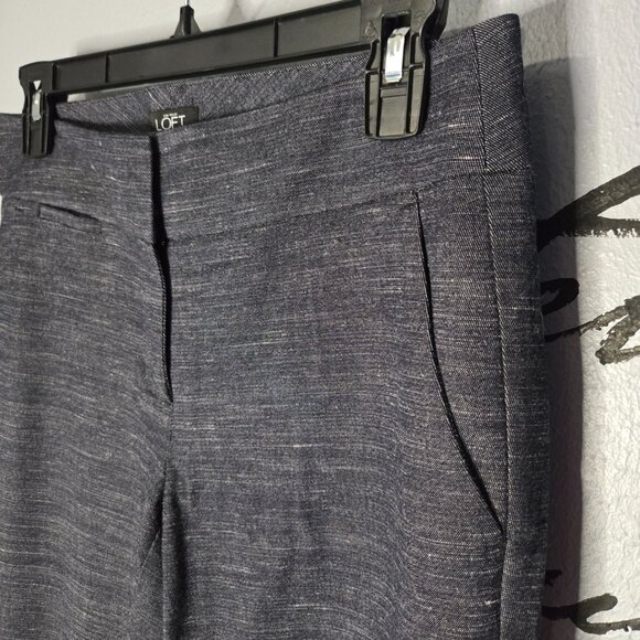 Ann Taylor Loft Marisa Stretch Pant Trousers, Cool Gray, 0 - Picture 2 of 6